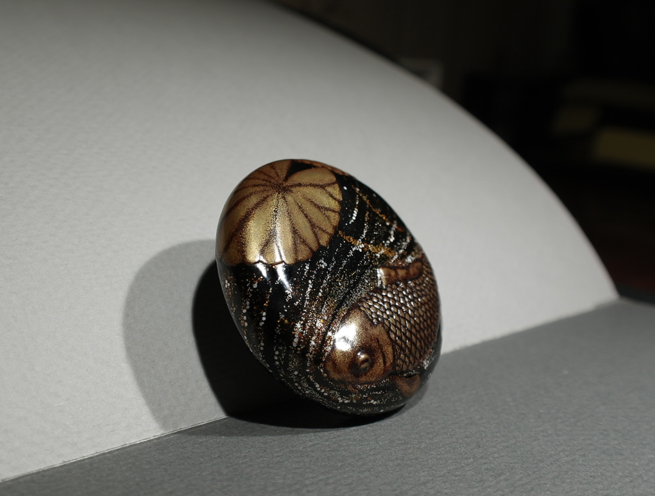 Carp among lotus leaves02